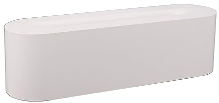 Wifehelper 7 Farbe Licht Flamme Diffusor Luftbefeuchter Tragbare Aromatherapie Luftbefeuchter USB Feuer Luftbefeuchter für Zimmer Schlafzimmer Büro (Weiß)