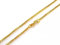 Sapphir Damen Goldkette 750 18 Karat Echtgold - Gelbgold Venezianerkette 45 CM - Klassischen Design Damenschmuck Halsschmuck - Federring Verschluss - inkl Zwei Luxusgeschenke