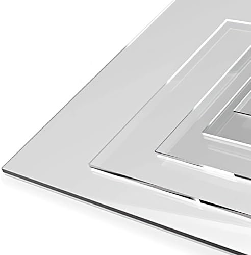 610mm x 457mm 2mm acrylic sheet for greenhouse glass replacement