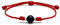 arana's - Bracelets fil rouge tourmaline noire et perles en argent sterling - Amulette contre le mauvais œil pour femme, homme et enfant, 10-27 cm, Pierre naturelle tourmaline