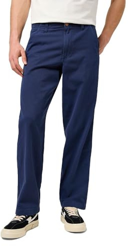 Wrangler - Jeans Uomo - vestibilità Comoda - Relaxed Chino - Blu Marino