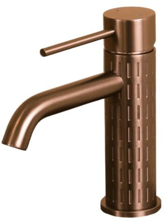 Essebagno Architek mitigeur lavabo bas cuivre brossé