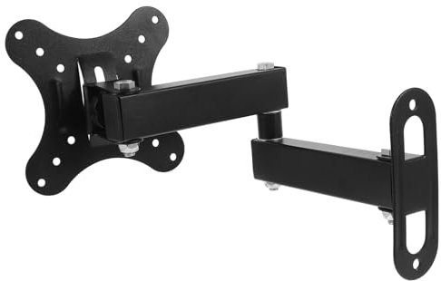 UKCOCO Monitor Stand for Tv Screen Bracket Wall Mount Adjustable Retractable Tv Stand for Living Home Office