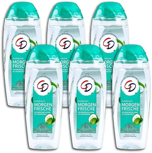 6 er Pack CD Duschgel Morgenfrische Showergel 6 x 250 ml