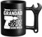 LOZACHE Funny Coffee Mug for Grandad, Novelty Ceramic Cup with Wrench Handle, Birthday Gift for Fathers' Day, Cool Gifts for Best Grandfather Christmas