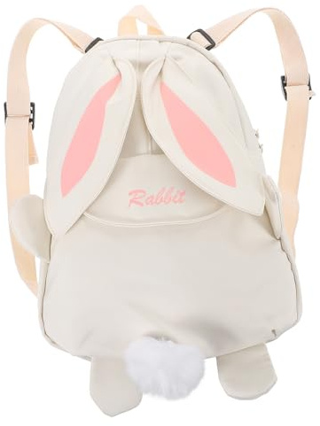 Veemoon Cute Bunny Rucksack Für Mädchen Kindergartenrucksack Mit Verstellbaren Schulterriemen Für Vorschule Und Strapazierfähigem Material