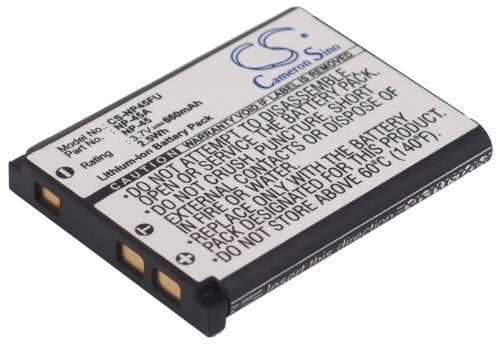 Eotdoo Battery Replacement for Fujifilm FinePix Z81, Z90, Z900EXR, Z909EXR, Z950EXR, Instax Mini 90, Neo, Share SP2, Part Number: NP-45, NP-45A, NP-45B, NP-45S, 660mAh