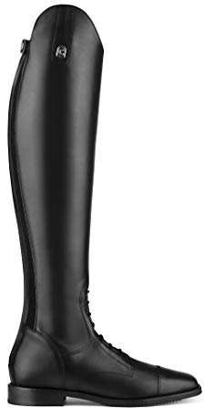 Cavallo - Linus Jump, stivali da equitazione, misura 2-2 1/2, colore: nero, Nero 49 39, 39/40 EU