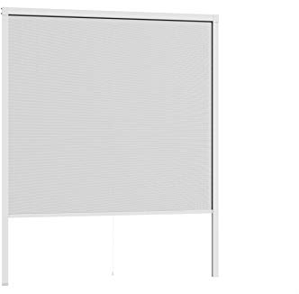 CULEX 100910201-VH Fliegengitter Alu Rollobausatz für Fenster smart 80x160cm weiss