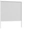 CULEX 100910201-VH Fliegengitter Alu Rollobausatz für Fenster smart 80x160cm weiss