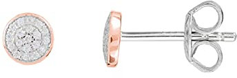 Xenox XS3430RN Ohrstecker Happy Hour Silber Rosé Zirkonia Kreisform Ø 5 mm