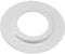 Pack of 2 Metal Reducer Ring White Plate Light Fitting Lampshade Washer Adaptor Converter