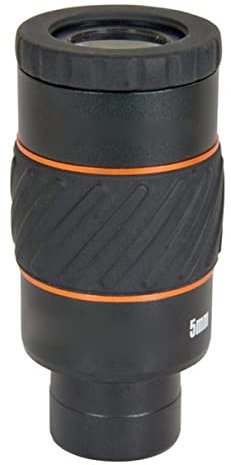 JUIYU Teleskop-Zubehör-Set 2,3 mm, 5 mm, 7 mm, 9 mm, 12 mm, 18 mm, 25 mm, 1,25 Zoll, professionelles astronomisches Okular, mehrfach beschichtete Optik Teleskop-Kamera (Color : 5 mm)