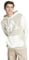 adidas Uomo Essentials Fleece Big Logo Hoodie, Putty Grey/off White, M