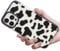 LOLAGIGI for iPhone 11 Pro Max Case for Women, Cute Clear Cow Animal Print Girly Design Kawaii Aesthetic Cartoon Pattern for Girls Teens Soft TPU Case Cover for iPhone 11 Pro Max 6.7