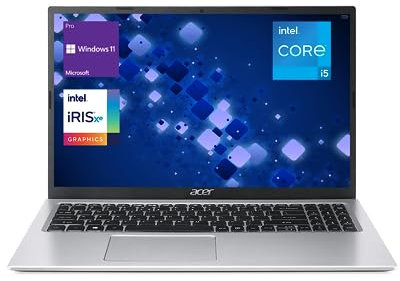 acer Ordinateur portable Aspire 3, écran FHD de 15,6, Intel Core i5-1135G7, 36 Go de RAM DDR4, SSD de 1 To, HDMI, RJ45, Wi-Fi 6, webcam, Windows 11 Pro, argent
