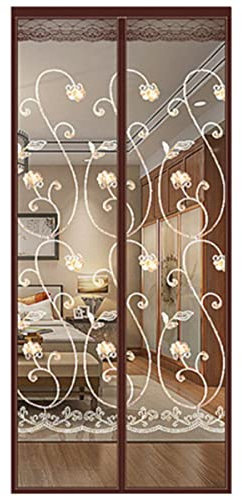 Rideau De Porte Moustiquaire Magnétique Anti-moustiques, For La Protection Des Insectes Matériau Durable Adhésif Velcro Porte De Balcon Portes Moustiquaires For Bébé. Rideau De Porte Magnétique Preuve