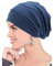 AIDIER Chemo Turban Mütze für Frauen - Sommer Chemo Kopfbedeckung aus Baumwolle - Slouchy Turban für Haarausfall