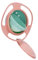 Susiodeu Bol Gyroscopique Innovant - Expérience Culinaire Sans Déversement, Bord Rond PP, Rotatif Pratique, Rose Clair
