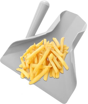 Vuggdt Pelle à frites – Ensacheuses à frites – Trottinette commerciale antidérapante pour la maison, la cuisine, le restaurant