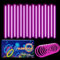 Knicklichter Kinder Party Set Rosa,100 Stück Leuchtstäbe Kinder+100 Verbinder,Schwarzlicht Deko Brillen&Armreifen Für Halloween,Weihnachten, Geburtstage,Hochzeit,Neon Leuchtstäbe Party Accessoires Set