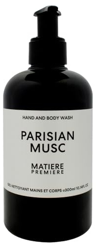Hand and Body Wash – Parisian Musc by Matiere Premiere for Unisex – 10,14 oz Body Wash