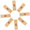 ULTECHNOVO 100pcs Paper Cutlery Holders for Weddings Parties and Banquets Utensil Bags for Tableware Organization for Catering and Guest Service