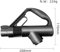 Accessoires, Compatible avec Dyson, Pièce de Rechange for poignée de Baguette for aspirateur traîneau DC19 DC23 DC26 DC29 DC32 DC36 DC37