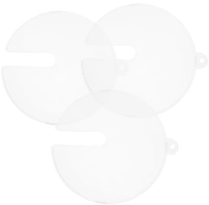 SOLUSTRE Splatter Guard Cover for Mixer Bowl 3pcs Anti-Splash Mixing Bowl Lid for Egg and Cream Whisking Sturdy and Versatile Kitchen Splash Shield