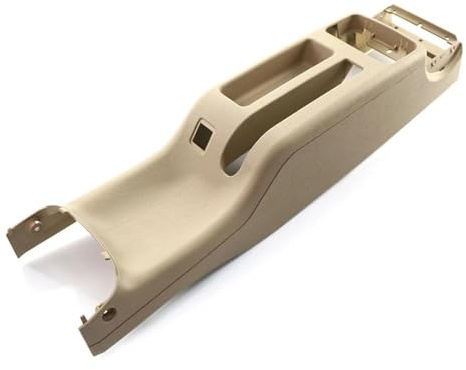 Molduras interiores de coche Portavasos De Consola Central Trasera Para Coche, Color Negro Gris Y Beige 1J0863323N Para VW Para Golf 4 MK4 Para IV Para Bora(Beige)