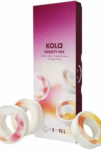 Pods Air Up Cola Probierpaket - Cola Orange, Kirsche Cola, Vanille Kola - Geschmack Aroma Duft Pod Set für Airup Flasche 15L Wasser Zucker-Kalorienfreier Geschmack nur durch Duft