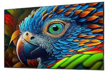 portable projector screen 100 Inch Projection Screen Fixed Frame 1CM Ultra Narrow Bezel Screen For Normal/Long Throw Projector 4K 3D smart home