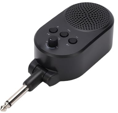 LICAEVEY Amplificatore per Chitarra Portatile, Amplificatore per Chitarra con Spina Ricaricabile 5W Bluetooth USB Tipo C con Spina da 6,35 Mm Rotante a 270 Gradi per Bassisti di