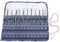 Amoyie Trousse à Crayon Enroulable pour Pinceaux de Peinture, Sacs Organiseurs de Toile, Porte-brosses Pochettes Rouleaux