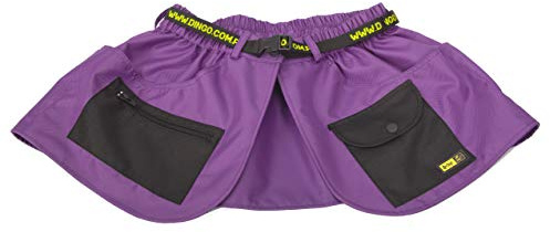DINGO Dog Training Belt for Sports, Agility, Fetch, Obedience, Heel Command Lessons, Nosework, Behaviour Teaching, Trainer Belt Many Pockets Violet Vibes S 16453-2