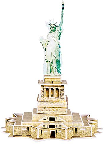Quickdraw 3D Statue Von Freiheit Puzzle Famous USA Wahrzeichen Modell 22 Teile