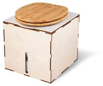 Kildwick EasyLoo Trenntoilette/Trockentoilette weiß - montiert