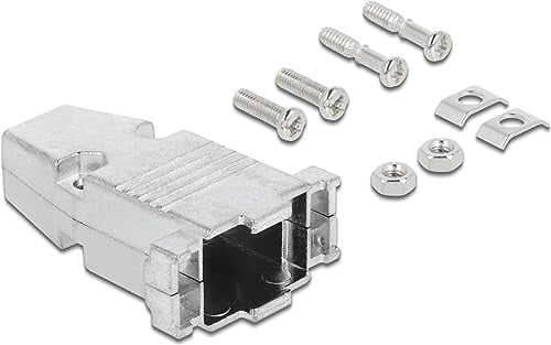 Delock D-Sub 9 Metallgehäuse