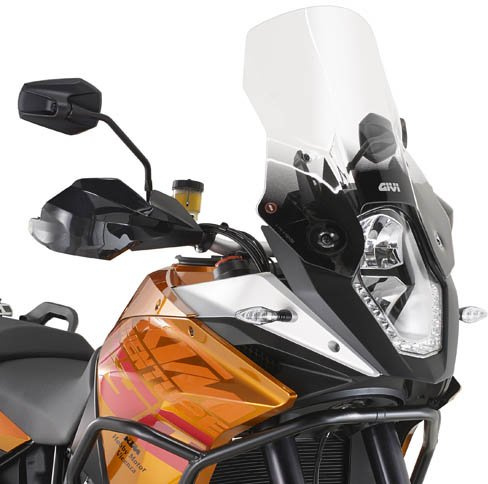 Givi D7703ST|245 - Parabrisas para moto scooter compatible con KTM 1090 Adventure 2017