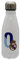 CYP Botella Personalizable Blanca de Acero 550ml Real Madrid, Unisex, Plata, Diseño Letra O