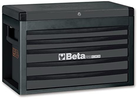Beta RSC23 5 Drawer Portable Tool Chest/Top Box - Anthracite Grey