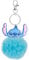 Peers Hardy Disney Porte-clés Disney Lilo et Stitch avec Pompon Bleu Mixte Chaîne de clé, Bleu, Taille unique