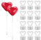 Finetoknow 12pcs Helium Balloon Weights - Magnetism Balloon Holder for Wedding & Birthday Parties