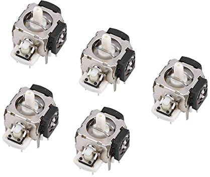 Dioche Sostituzione del Joystick per 360 Sostituzione del Joystick Analogico per 360 Abs Sostituzione del Joystick 3D per Stick Analogico da 5 Pezzi per Controller Wireless