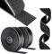 AiQInu Feltro Adesivo Forte, 5m x 20mm Biadesivo, Sistema Di Fissaggio Hook & Loop, Nastro A Strappo Per Tessuto DIY