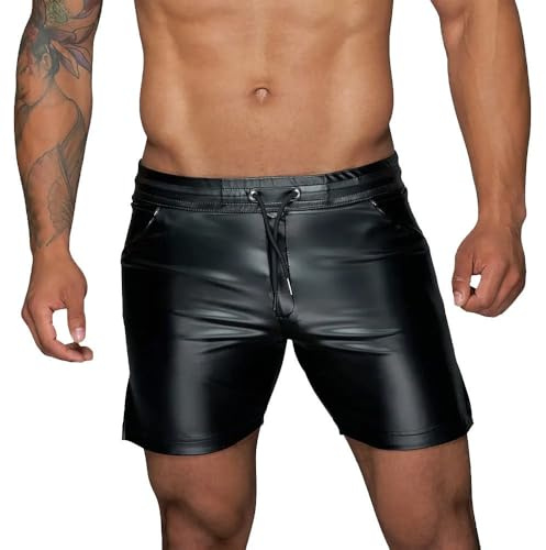 Noir Herren Shorts Missbehaved, Schwarz, L