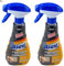 BricoLoco.com Limpia cristales estufa, chimenea, horno, barbacoa. Pack 2 uds. Spray pulverizador 650 ml. Potente limpiador hollín, grasa y suciedad difícil (2)