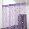 CHENRI Rose Thread Door Curtain, Rosenfaden-Türvorhang, 100x200cm Fadenvorhang Türvorhang Fäden, 2024 Neue Rose Blume Tür Vorhang Fenster Vorhang, Mehrfarbig Fadenvorhang für Türdekoration (Lila)