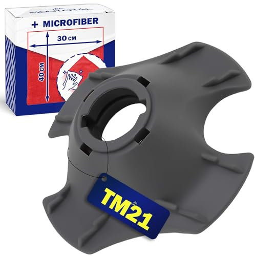 Base du Bol et Couteau pour Vorwerk Thermomix TM21 Robot Cuisine - Kit Comprend un Chiffon Microfibre - Garantie de 10 Ans - MONTERAL