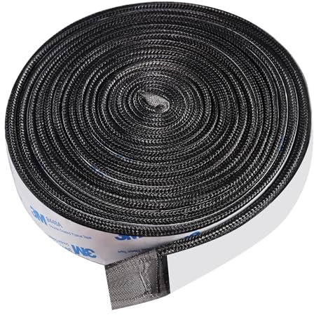MRRCYUR Wire Mesh Gasket Kit Fit for Kamado Joe Big Joe,High Temp Fiberglass Gasket Replacement for Grills BBQ Smoker Seal Accessories Self Stick Felt(180 inch)